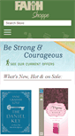 Mobile Screenshot of faithshoppe.com